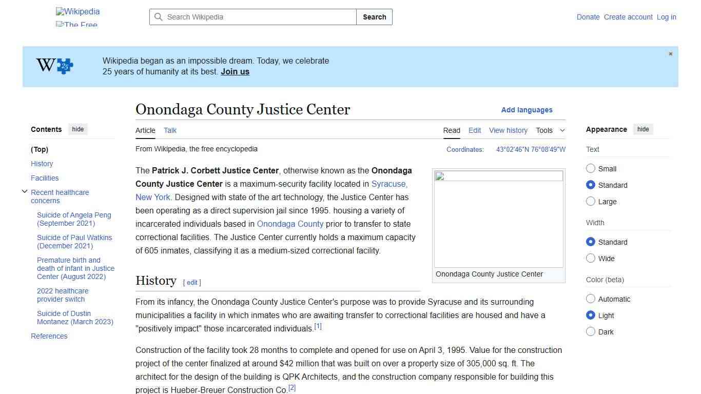 Onondaga County Justice Center - Wikipedia